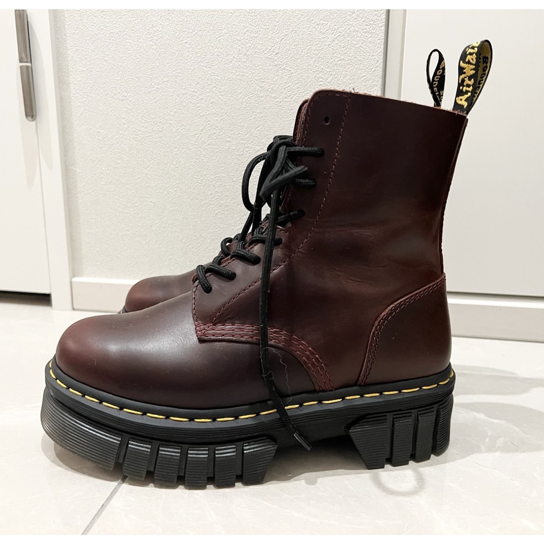 Dr Martens AUDRICK 8ホール 厚底 CHARRO 24cm Dr Martens AUDRICK 8ホール 厚底 CHARRO 24cm