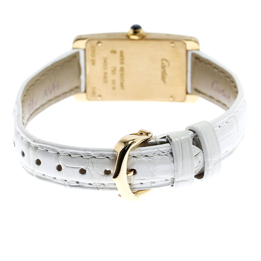 Cartier(カルティエ)のカルティエ CARTIER W2601556 タンクアメリカンSM K18YG クォーツ レディース 良品 _797973 レディースのファッション小物(腕時計)の商品写真