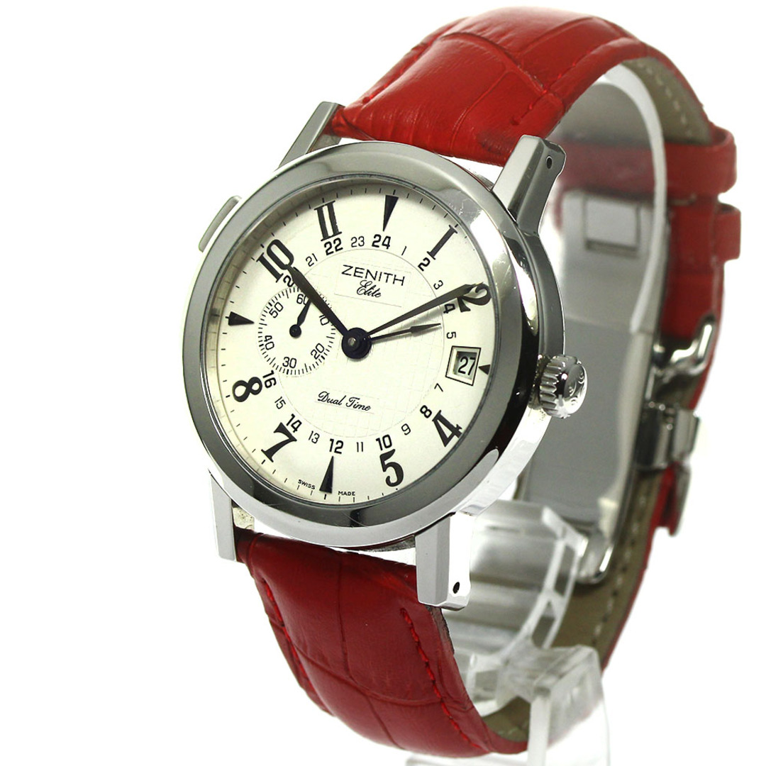 ZENITH(ゼニス)のゼニス ZENITH 01/02.0451.682 ポートロワイヤル エリート デュアルタイム GMT 自動巻き メンズ _797321 メンズの時計(腕時計(アナログ))の商品写真