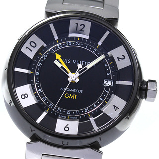 ルイヴィトン(LOUIS VUITTON)のルイ・ヴィトン LOUIS VUITTON Q113I タンブール インブラック GMT 自動巻き メンズ _798621(腕時計(アナログ))