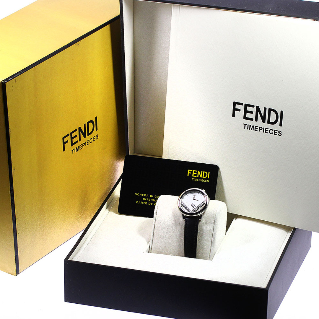 FENDI(フェンディ)のフェンディ FENDI 71000S ラナウェイ ダイヤモンド クォーツ メンズ 箱・保証書付き_799477 メンズの時計(腕時計(アナログ))の商品写真