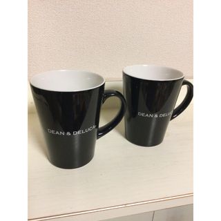 ディーンアンドデルーカ(DEAN & DELUCA)のDEAN&DELUCA  ペア マグカップ　ブラック(グラス/カップ)