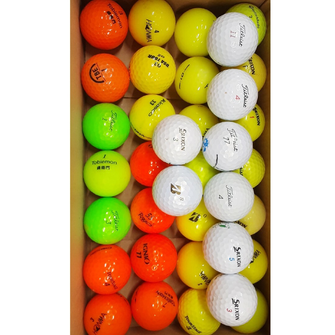キレイなロストボール　36個 チケットのスポーツ(ゴルフ)の商品写真