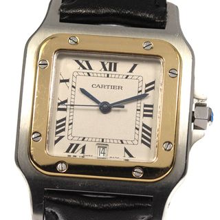 カルティエ(Cartier)のカルティエ CARTIER W200114A サントスガルべ LM YGベゼル クォーツ メンズ _794693(腕時計(アナログ))