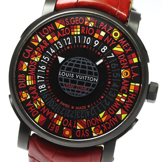 ルイヴィトン(LOUIS VUITTON)のルイ・ヴィトン LOUIS VUITTON Q5D23 エスカル タイムゾーン 日本限定 自動巻き メンズ 極美品 _799744(腕時計(アナログ))