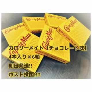 オオツカセイヤク(大塚製薬)のカロリーメイト【チョコレート味】4本入り✖6【賞味期限2024.11】(菓子/デザート)