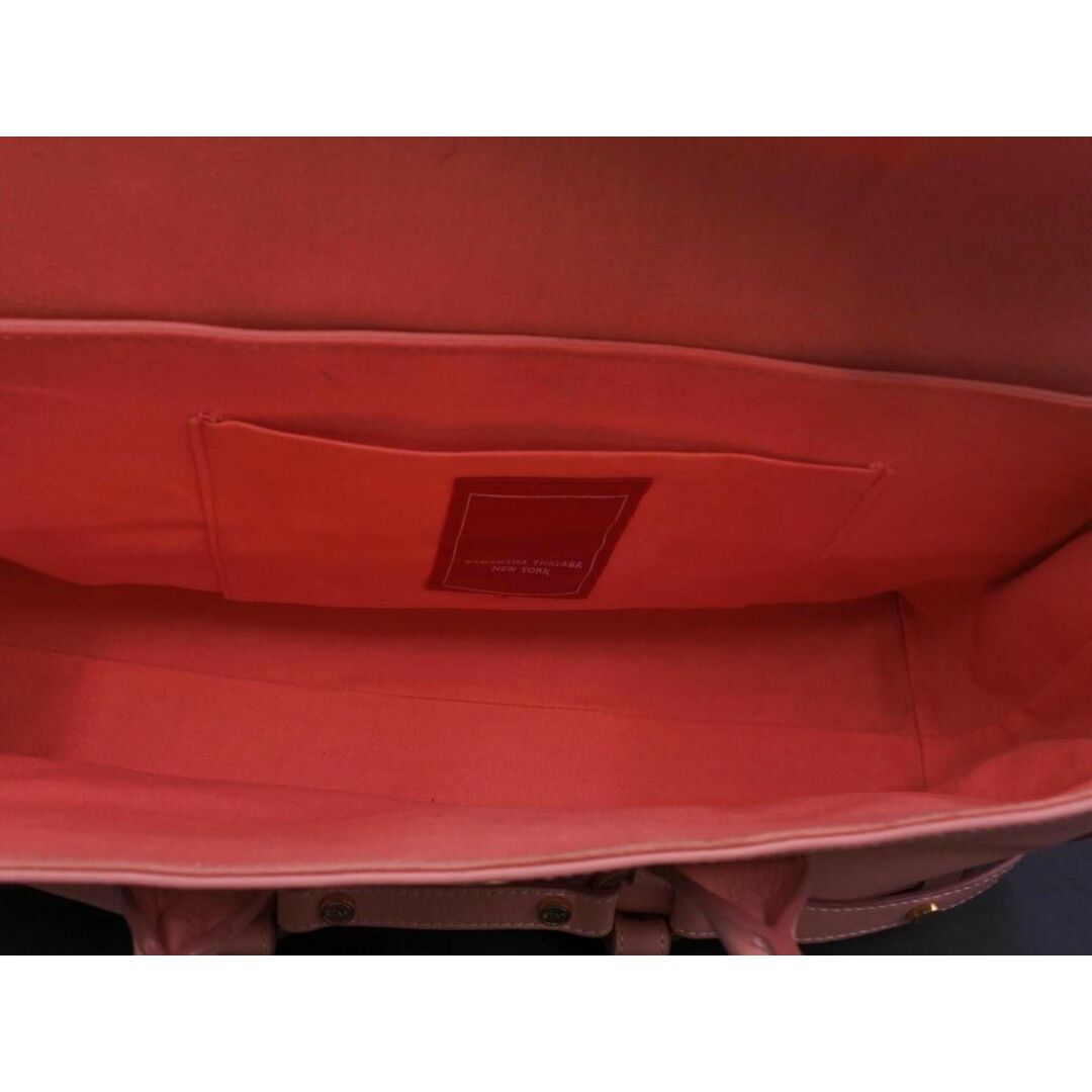 Samantha Thavasa(サマンサタバサ)のサマンサタバサ ミラー付き ハンド バッグ ピンク ■■ レディース レディースのバッグ(ハンドバッグ)の商品写真