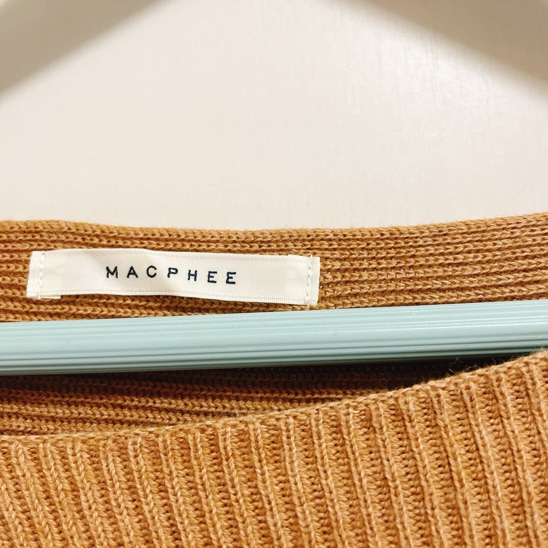 MACPHEE(マカフィー)の【MACPHEE】アシンメトリーニット、トゥモローランド レディースのトップス(ニット/セーター)の商品写真
