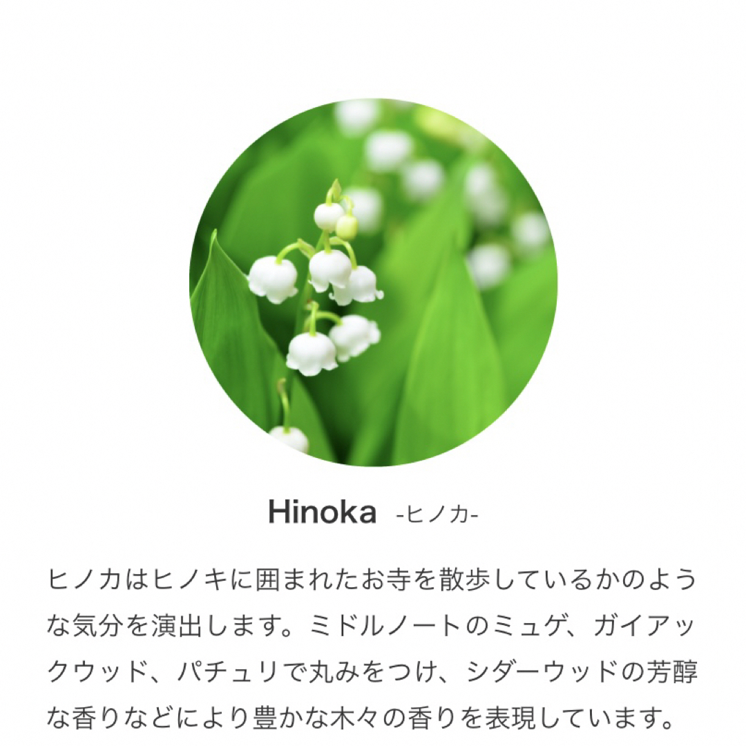 ✳︎✳︎ Hinoka  ヒノカ　13ml✳︎✳︎ コスメ/美容のリラクゼーション(アロマオイル)の商品写真