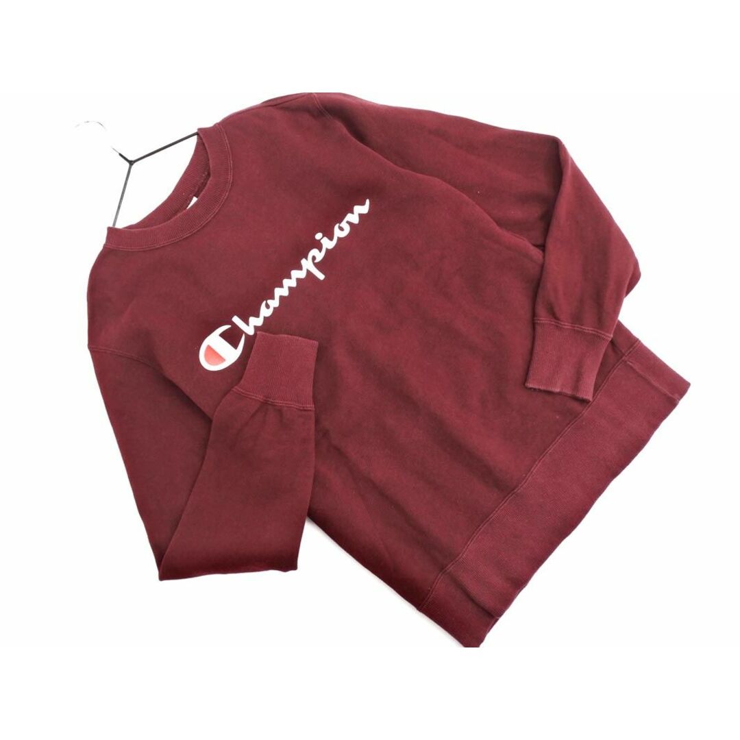 Champion(チャンピオン)のChampion チャンピオン ロゴプリント トレーナー スウェット sizeS/ボルドー ◇■ レディース レディースのトップス(トレーナー/スウェット)の商品写真