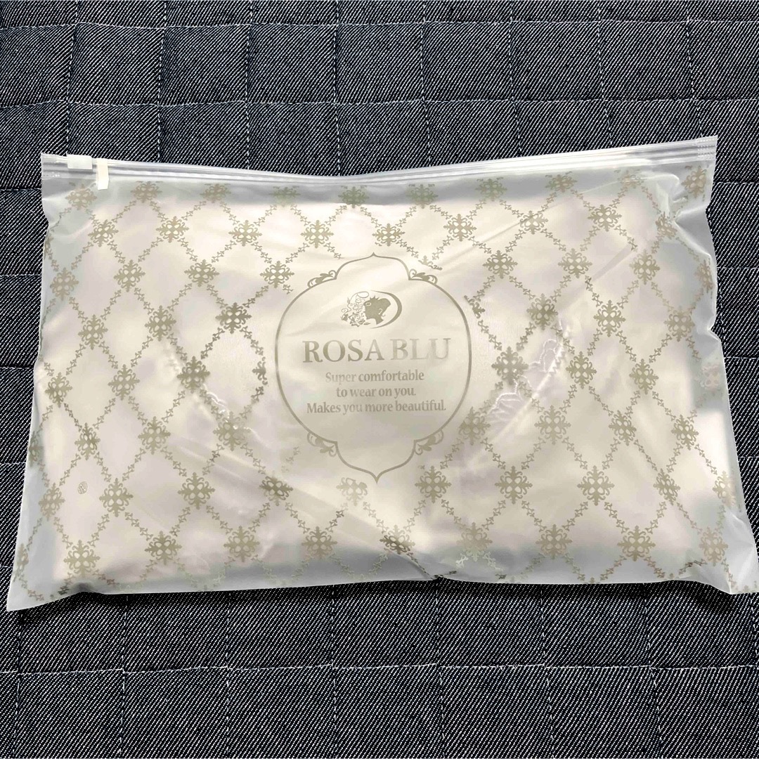 ロザブルー グレー ナイトブラ  育乳補正ブラ M レディースの下着/アンダーウェア(ブラ)の商品写真