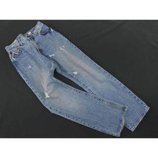 アバクロンビーアンドフィッチ(Abercrombie&Fitch)のアバクロンビー＆フィッチ ダメージ加工 デニムパンツ size30/青 ■■ メンズ(デニム/ジーンズ)