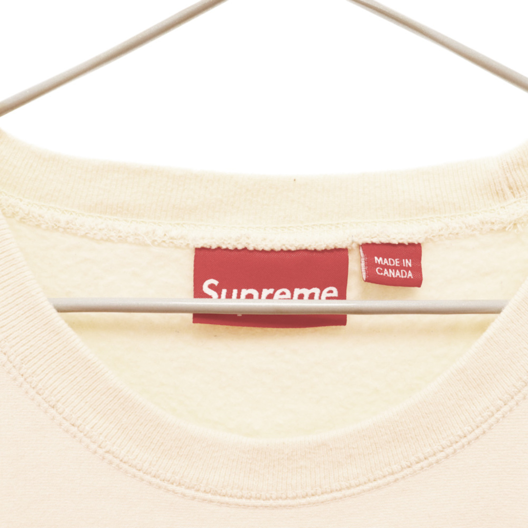 全商品が全国送料無料 SUPREME シュプリーム 18AW Box Logo Crewneck ボックスロゴクルーネックスウェットトレーナー ベージュ