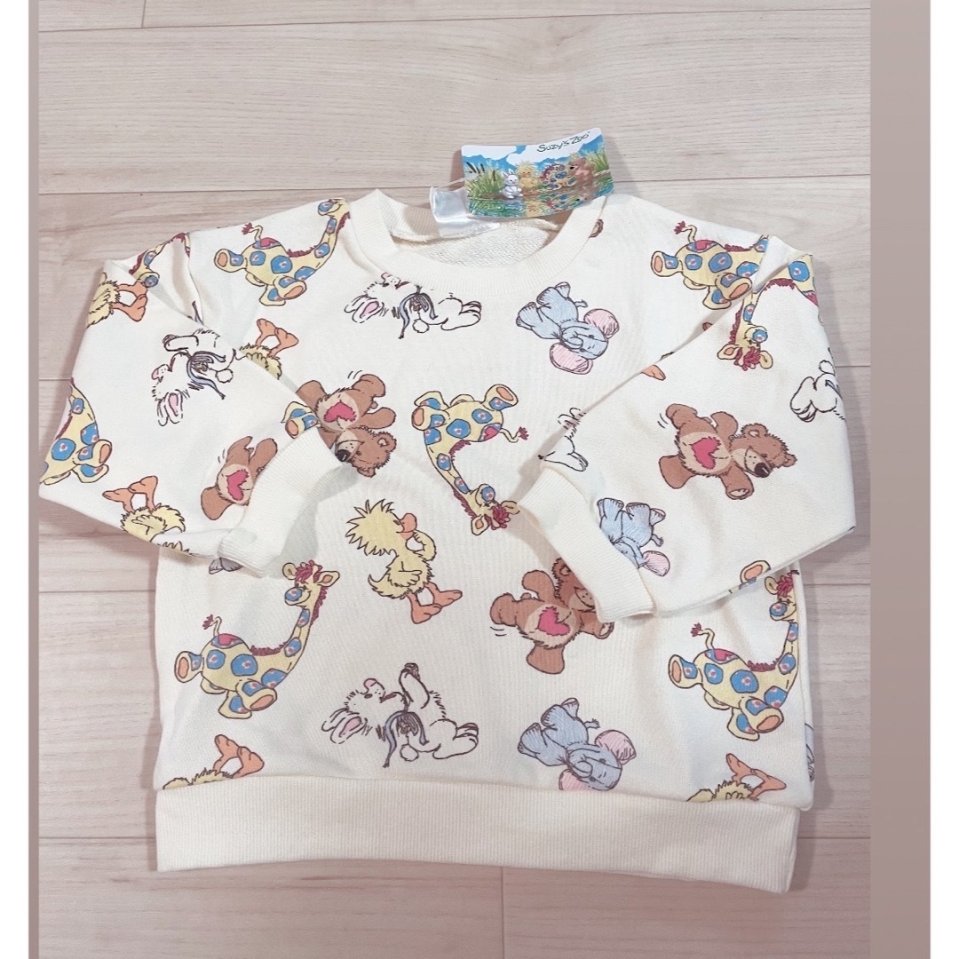 スージーズートレーナー キッズ/ベビー/マタニティのキッズ服女の子用(90cm~)(Tシャツ/カットソー)の商品写真