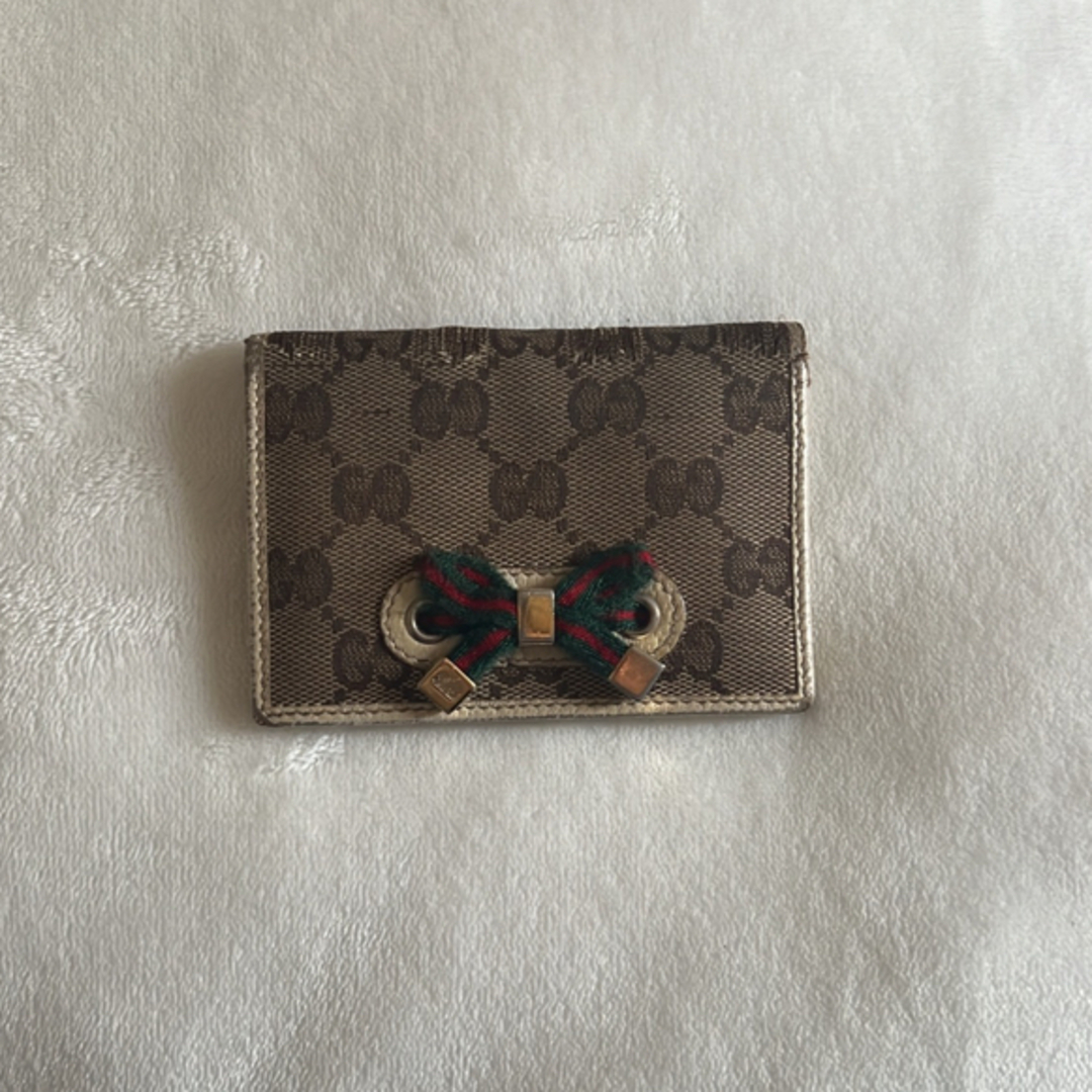 Gucci(グッチ)のOLD GUCCI 定期ケース レディースのファッション小物(名刺入れ/定期入れ)の商品写真