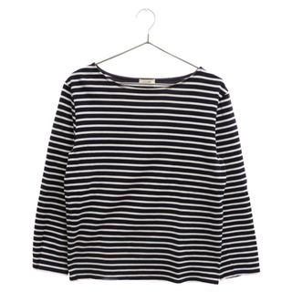 セリーヌ(celine)のCELINE セリーヌ 19SS Border L/S Tee クルーネックボーダーカットソー 長袖Tシャツ ネイビー/ホワイト X015680D(Tシャツ/カットソー(七分/長袖))