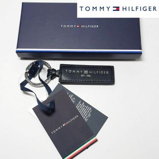 トミーヒルフィガー(TOMMY HILFIGER)の【新品タグ付き】トミーヒルフィガー アウトラインフラッグキーFOB(キーホルダー)