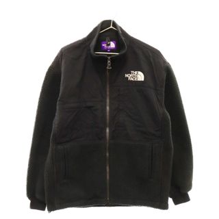 ザノースフェイス(THE NORTH FACE)のTHE NORTH FACE ザノースフェイス 21AW PURPLE LABEL Fleece Denali jacket ナイロン切り替え ジップアップフリースデナリジャケット NA2156N ブラック(フライトジャケット)