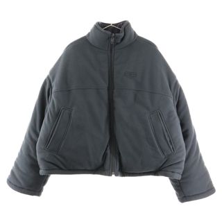 バレンシアガ(Balenciaga)のBALENCIAGA バレンシアガ 22AW REVERSIBLE PUFFER リバーシブルフリースジャケット 704507 TMQ04 ネイビー/ブラック(フライトジャケット)