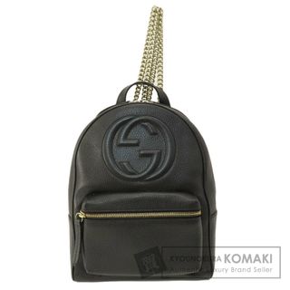 グッチ(Gucci)のGUCCI 536192 ソーホー インターロッキングG リュック・デイパック レザー レディース(リュック/バックパック)