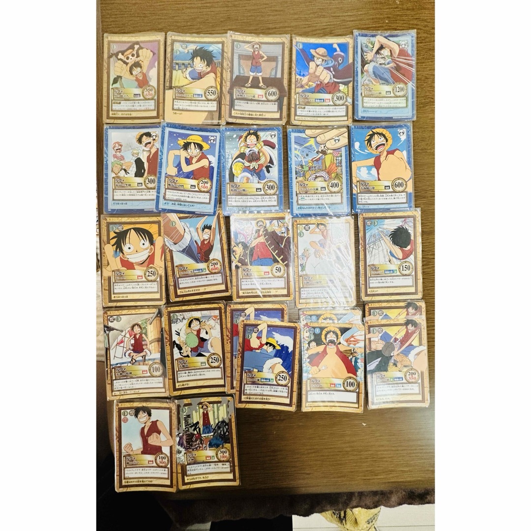 ONE PIECE - ワンピース ルフィ25枚セット 初期カードダス ONE PIECE - ワンピース ルフィ25枚セット 初期カードダス