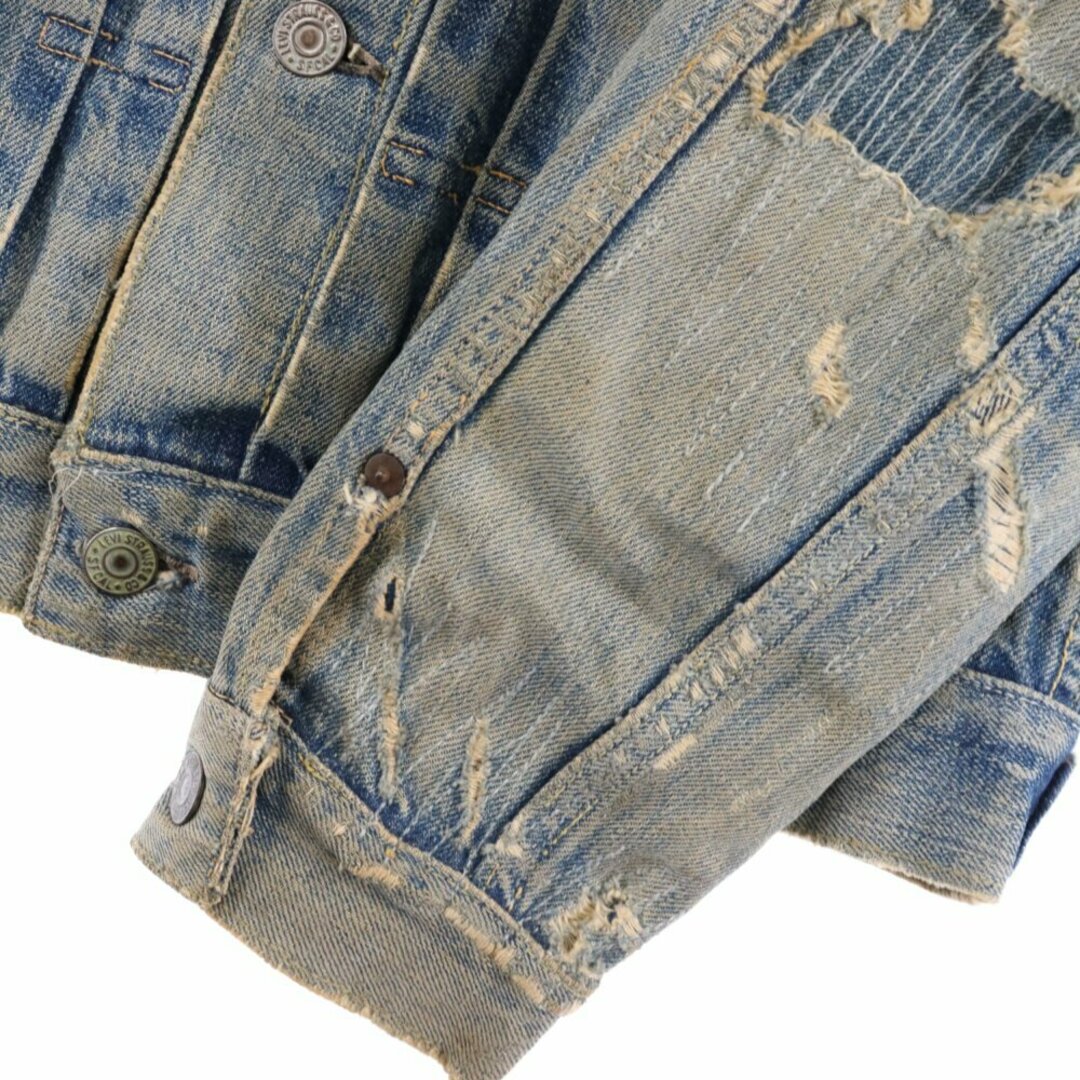 Levi's(リーバイス)のLevi's リーバイス 50s VINTAGE 507XX 2nd 紙パッチ ボタン裏17 セカンド デニムジャケット Gジャン インディゴ ヴィンテージ メンズのジャケット/アウター(Gジャン/デニムジャケット)の商品写真