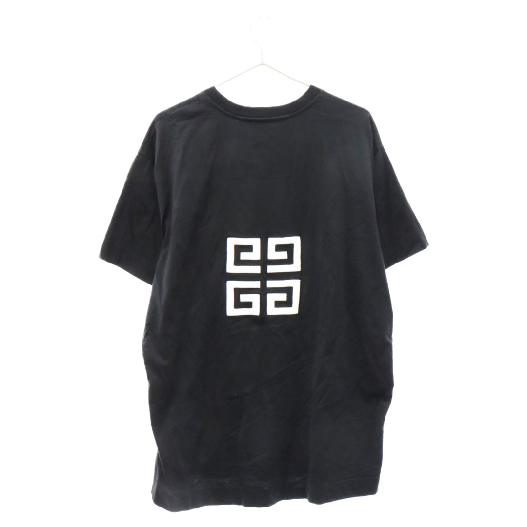 GIVENCHY(ジバンシィ)のGIVENCHY ジバンシィ 21AW 4G エンブロイダリーオーバーサイズ 半袖Tシャツカットソー ブラック BM71543Y6B メンズのトップス(Tシャツ/カットソー(半袖/袖なし))の商品写真