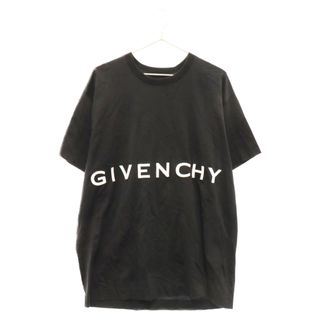 ジバンシィ(GIVENCHY)のGIVENCHY ジバンシィ 21AW 4G エンブロイダリーオーバーサイズ 半袖Tシャツカットソー ブラック BM71543Y6B(Tシャツ/カットソー(半袖/袖なし))