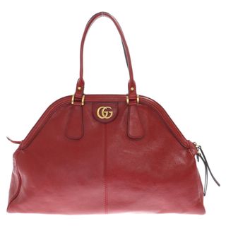 グッチ(Gucci)のGUCCI グッチ 515937 リベル ラージ トップハンドル トートバッグ レッド レディース(トートバッグ)