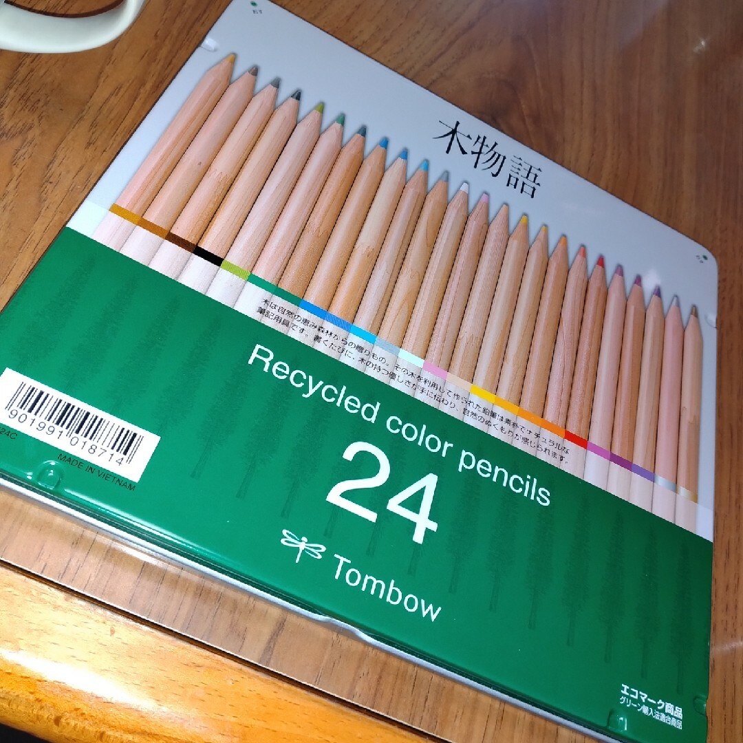 トンボ鉛筆 - ♥【トンボ 木物語 色鉛筆 24色】の通販 by ☆春物出品中