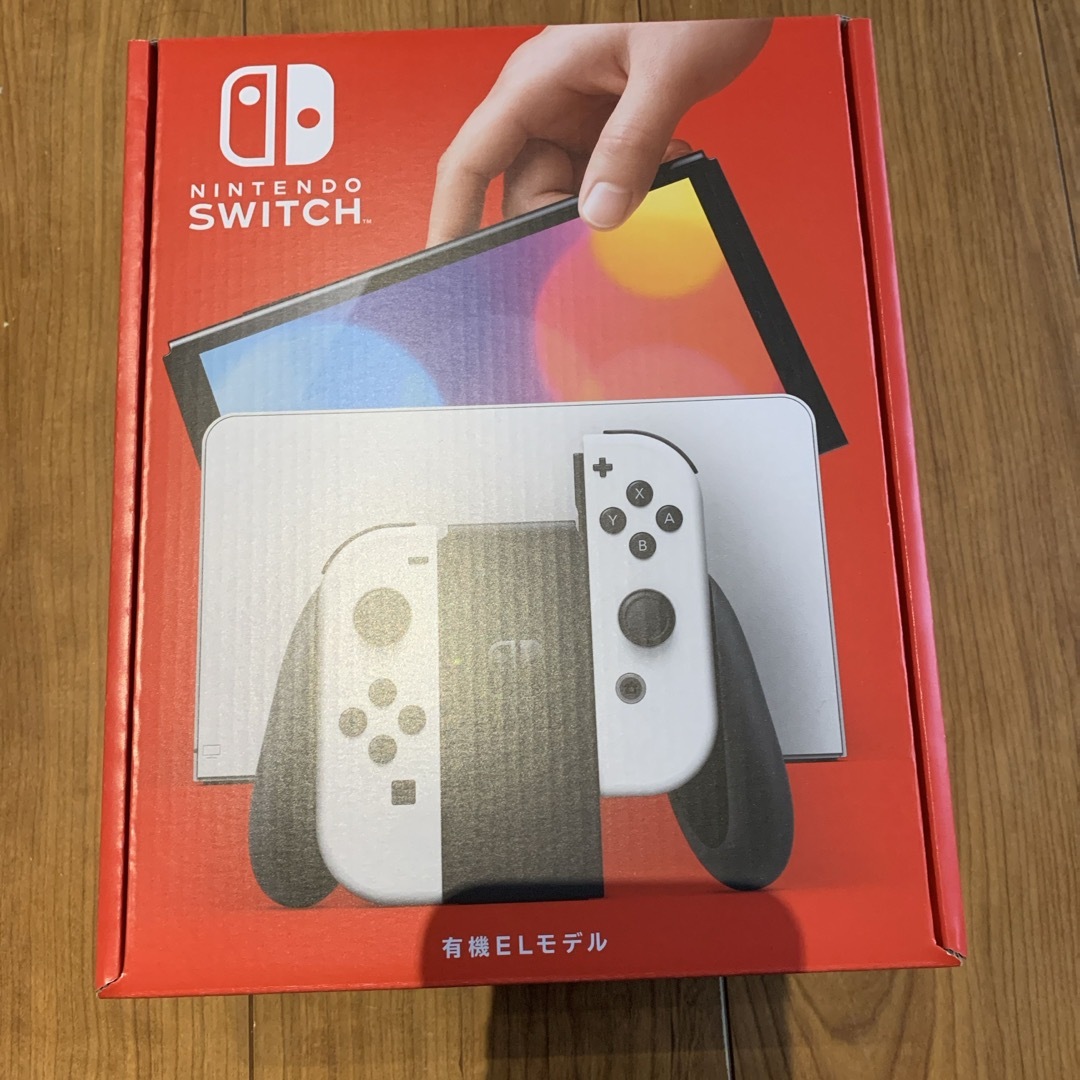 Nintendo Switch（有機ELモデル）ホワイト新品未開封品☆の通販 by ...