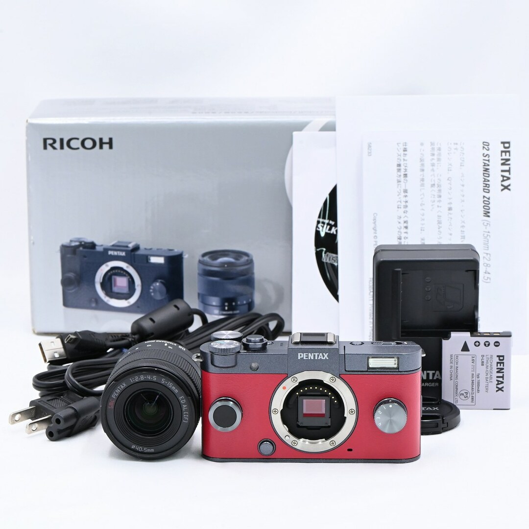 PENTAX - PENTAX Q-S1 ズームレンズキット ガンメタル PENTAX - PENTAX Q-S1 ズームレンズキット ガンメタル