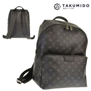 ルイヴィトン(LOUIS VUITTON)のルイヴィトン リュックサック アポロ バックパック M43186 中古 モノグラム エクリプス ブラック レザー LOUIS VUITTON 【中古】|  カバン 鞄 メンズ 男性用 ルイビトン LV ファッション 黒 ABランク(バッグパック/リュック)