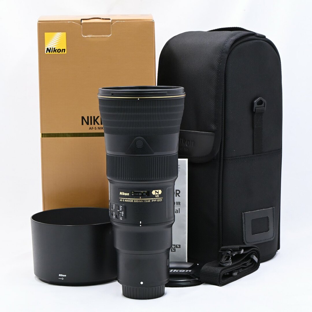 Nikon(ニコン)のNikon AF-S NIKKOR 500mm f/5.6E PF ED VR スマホ/家電/カメラのカメラ(レンズ(単焦点))の商品写真