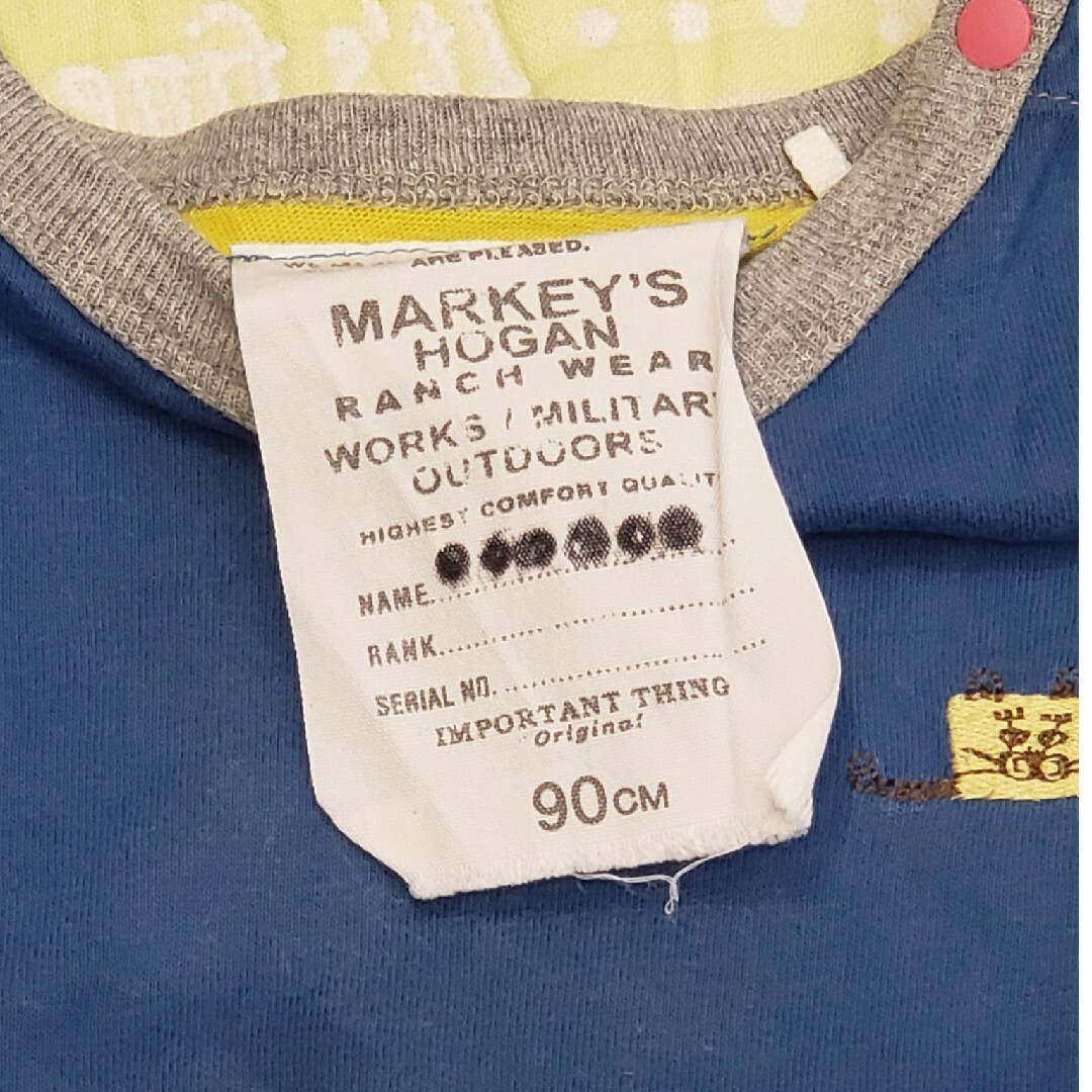 MARKEY'S(マーキーズ)の90cm　トップス2点 キッズ/ベビー/マタニティのキッズ服男の子用(90cm~)(Tシャツ/カットソー)の商品写真