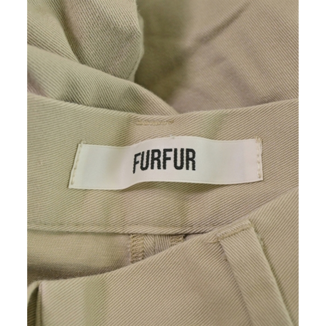 fur fur(ファーファー)のFURFUR ファーファー パンツ（その他） 0(XS位) ベージュ 【古着】【中古】 レディースのパンツ(その他)の商品写真