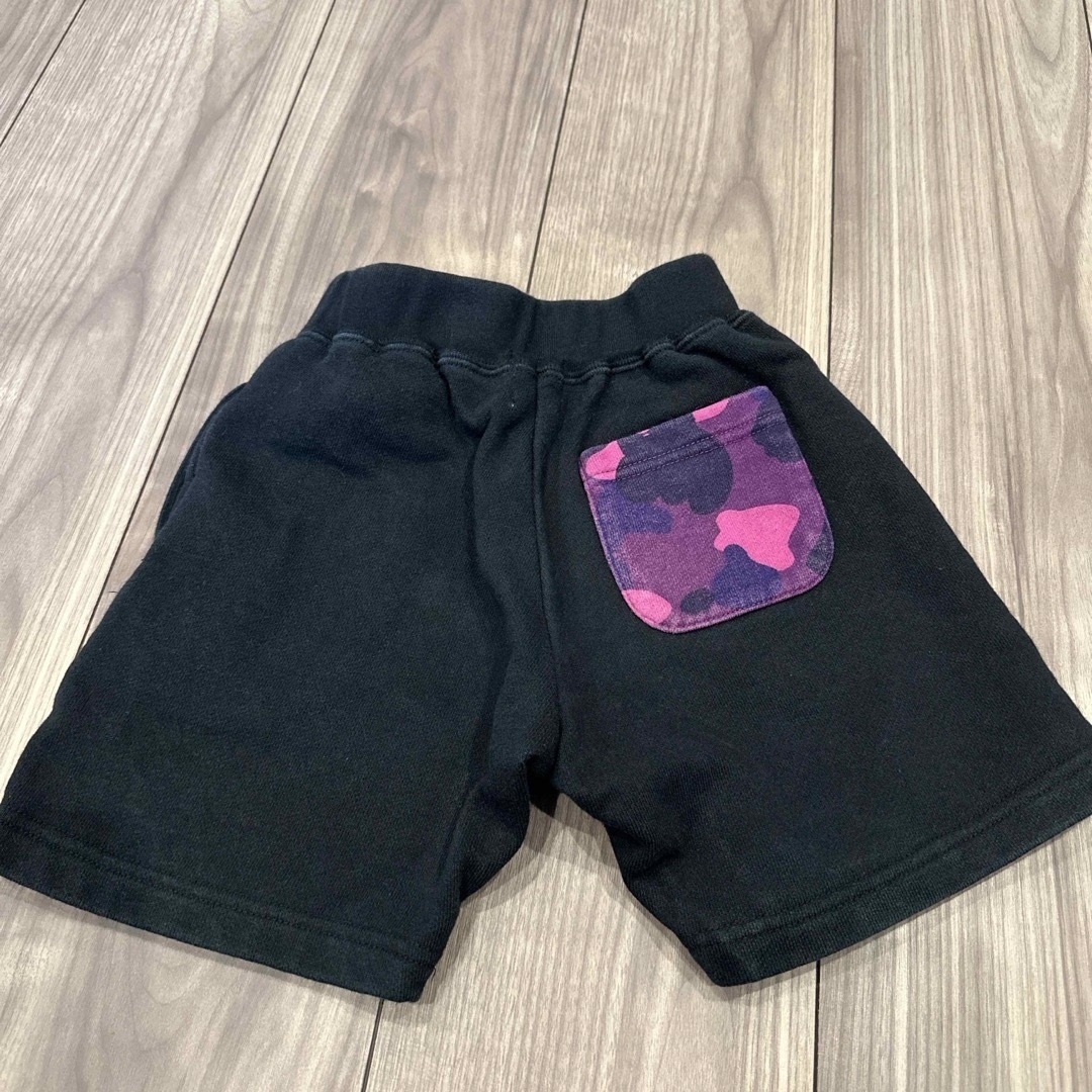 A BATHING APE(アベイシングエイプ)のエイプ　90 半ズボン キッズ/ベビー/マタニティのキッズ服男の子用(90cm~)(パンツ/スパッツ)の商品写真