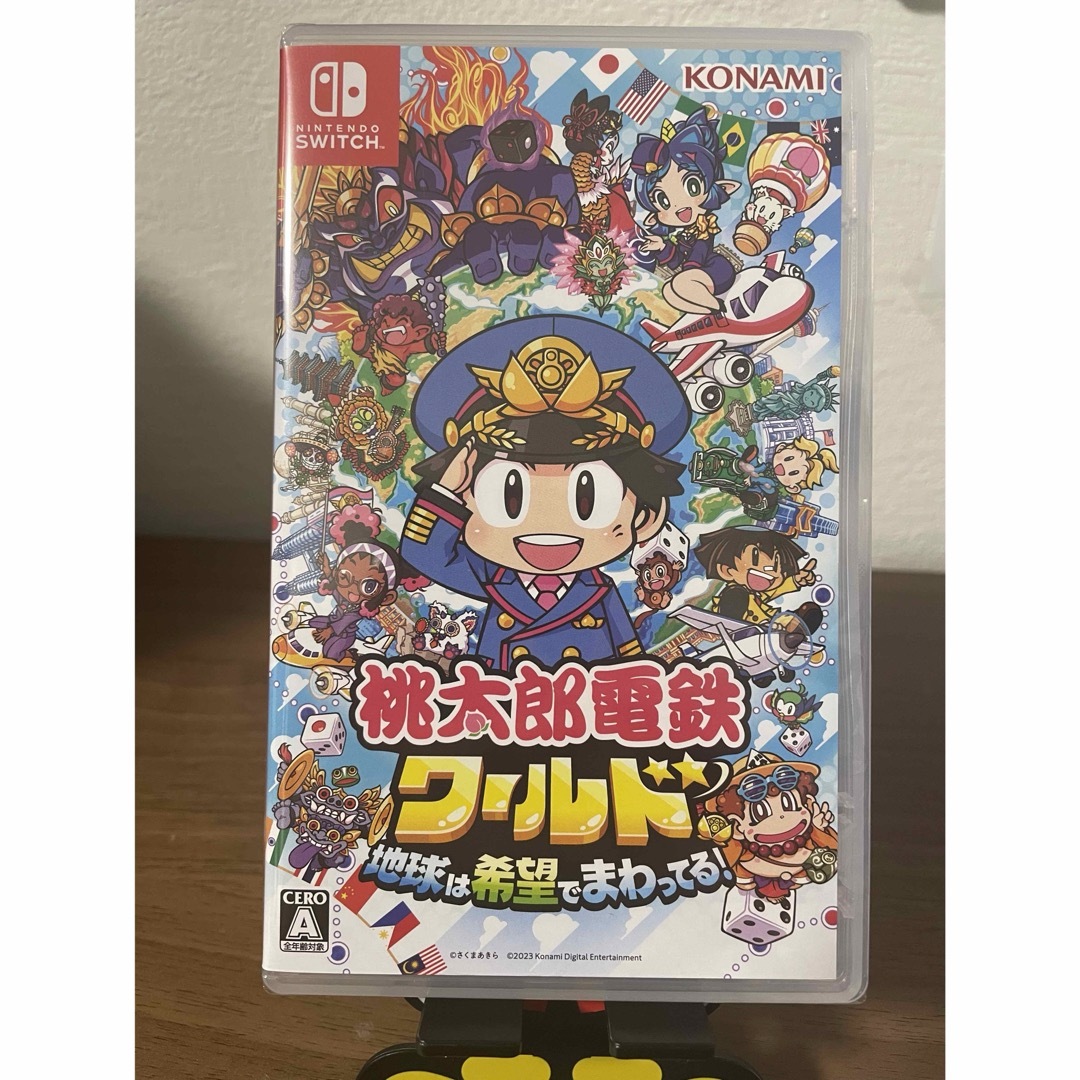 【新品】桃太郎電鉄ワールド ～地球は希望でまわってる  エンタメ/ホビーのゲームソフト/ゲーム機本体(家庭用ゲームソフト)の商品写真