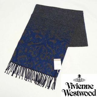 ヴィヴィアンウエストウッド(Vivienne Westwood)の【新品タグ付き】ヴィヴィアンウエストウッド マフラー002 日本製(マフラー/ショール)