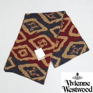 ヴィヴィアンウエストウッド(Vivienne Westwood)の【新品タグ付き】ヴィヴィアンウエストウッド マフラー011 日本製(マフラー/ショール)