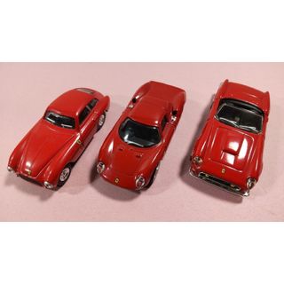 キョウショウ(京商)の京商フェラーリ1/64 シリーズ3台　①(ミニカー)