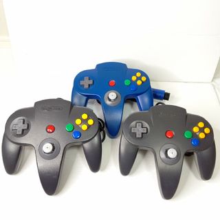 【新品 未使用】Nintendo64 コントローラー　グレー　純正品ニンテンドー