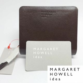 マーガレットハウエル(MARGARET HOWELL)の【新品タグ付き】マーガレットハウエルアイデア 二つ折り財布ベンジャミン ブラウン(財布)