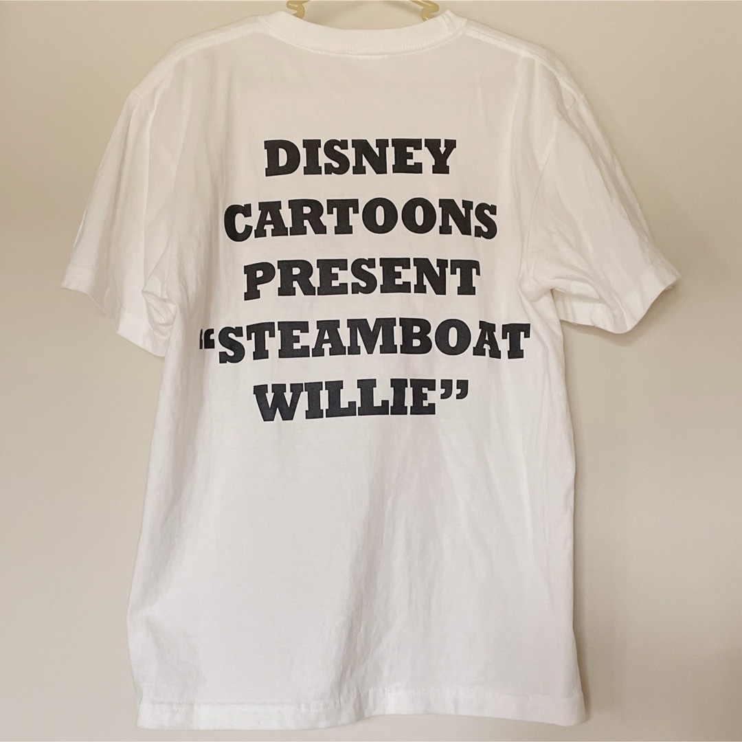 Disney(ディズニー)のCIAOPANIC TYPY/蒸気船ウィリー プリントTee【ホワイト】 レディースのトップス(Tシャツ(半袖/袖なし))の商品写真