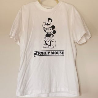 ディズニー(Disney)のCIAOPANIC TYPY/蒸気船ウィリー プリントTee【ホワイト】(Tシャツ(半袖/袖なし))