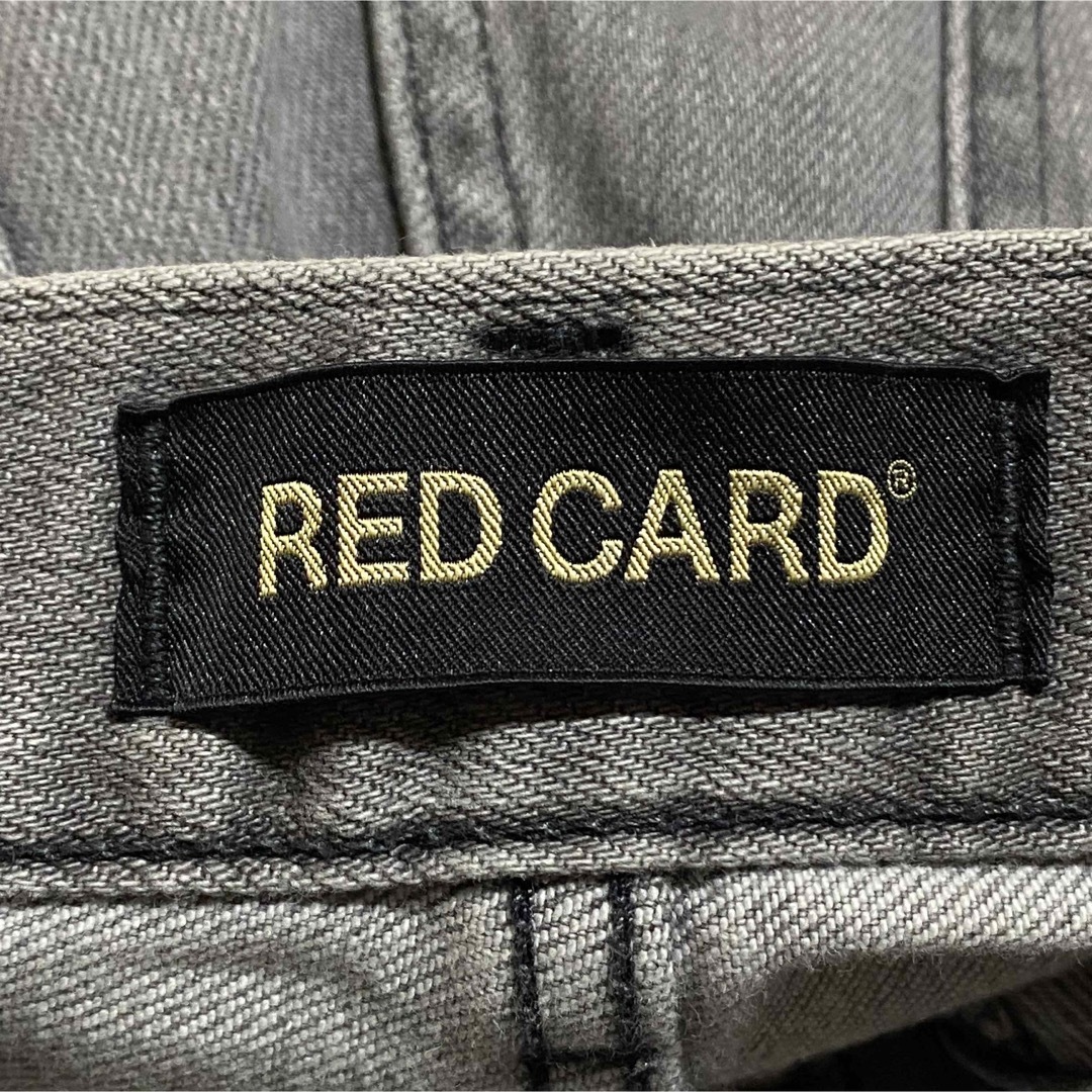 RED CARD(レッドカード)のレッドカード 60421 Liberty ストレート グレー ストレッチ レディースのパンツ(デニム/ジーンズ)の商品写真