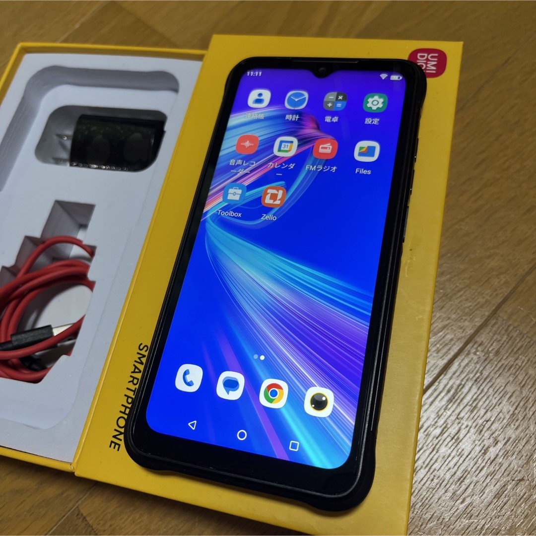 美品 UMIDIGI BISON X10G SIMフリースマートフォン スマホ/家電/カメラのスマートフォン/携帯電話(スマートフォン本体)の商品写真