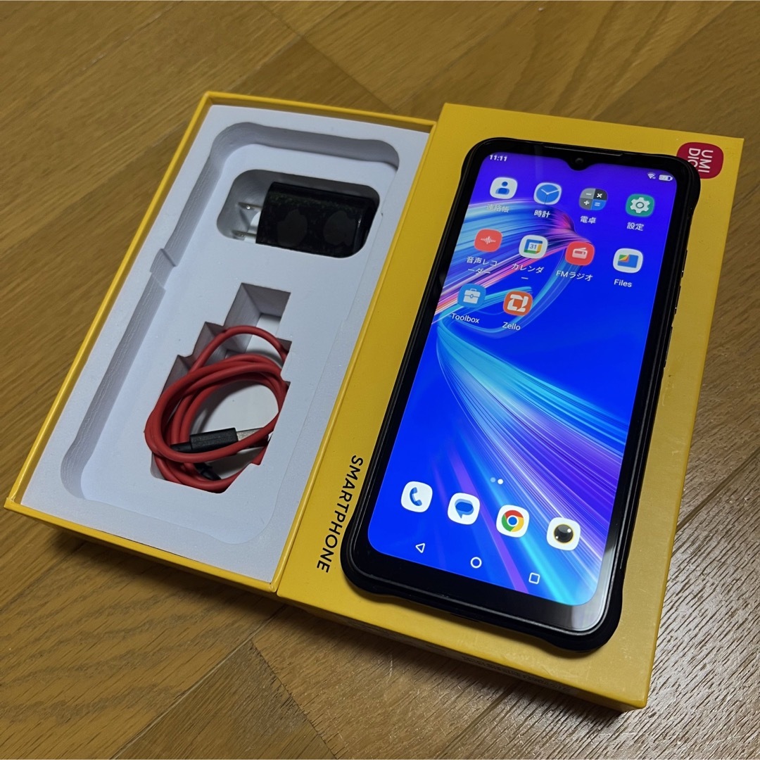 美品 UMIDIGI BISON X10G SIMフリースマートフォン スマホ/家電/カメラのスマートフォン/携帯電話(スマートフォン本体)の商品写真