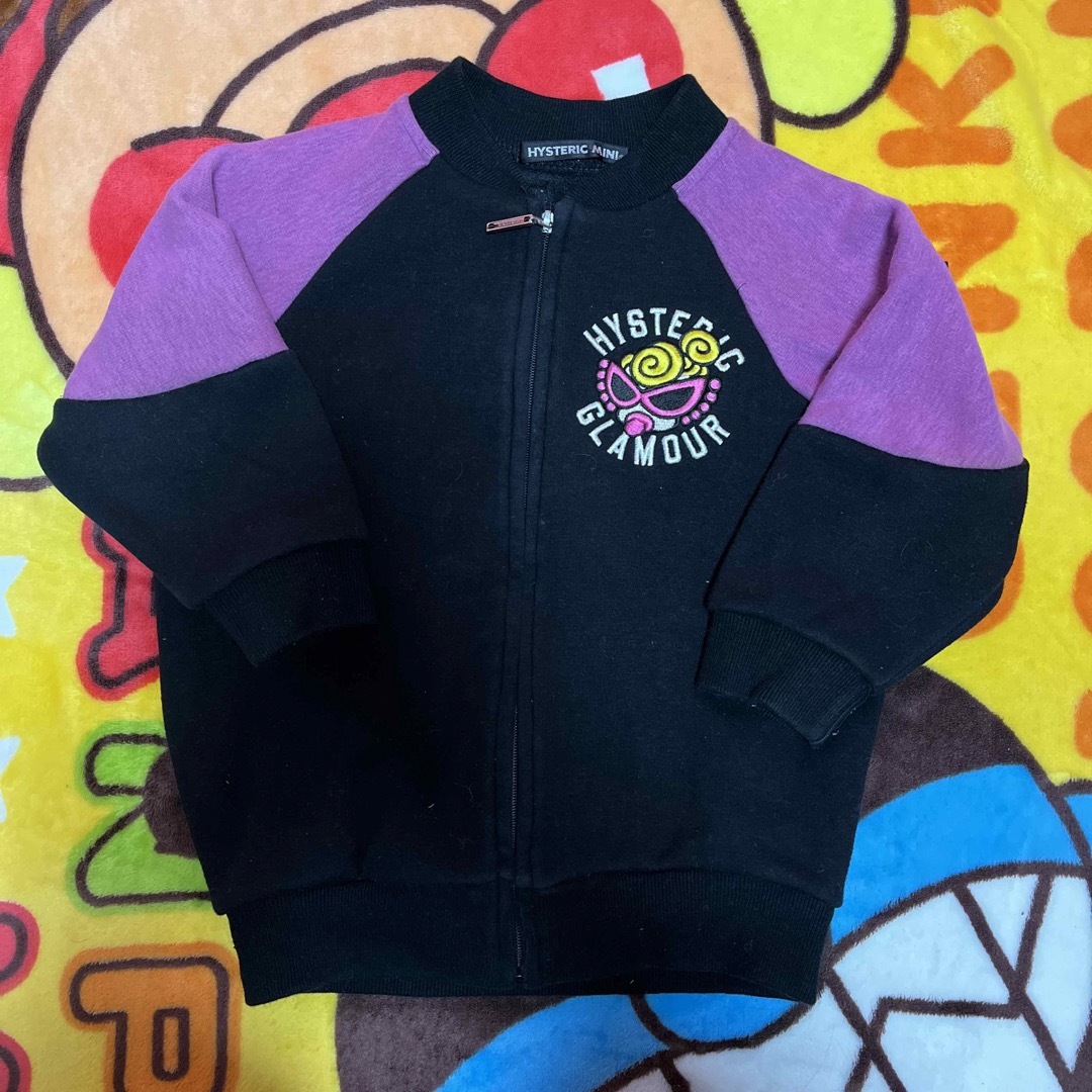 HYSTERIC MINI(ヒステリックミニ)のじゃけっと🖤💜 キッズ/ベビー/マタニティのベビー服(~85cm)(ジャケット/コート)の商品写真