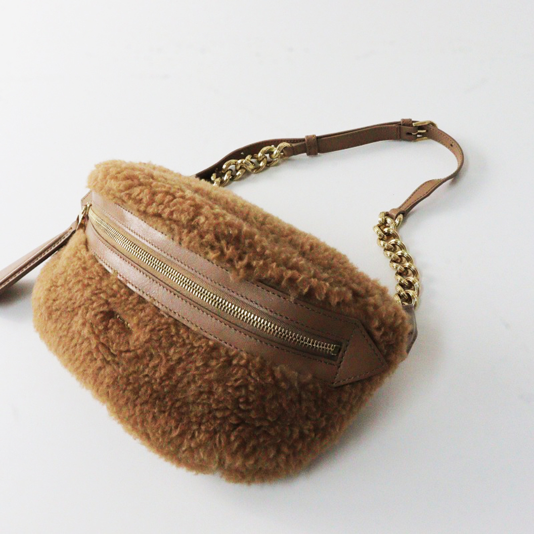 MAX MARA ボディバッグ TEDDYBANANE4 襲い ベージュ MAX MARA ボディバッグ TEDDYBANANE4 襲い ベージュ